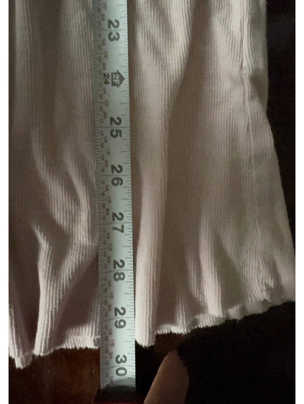 Wilt Pale Pink Ribbed Racerback Tank Top Size L - Picture 7 of 7